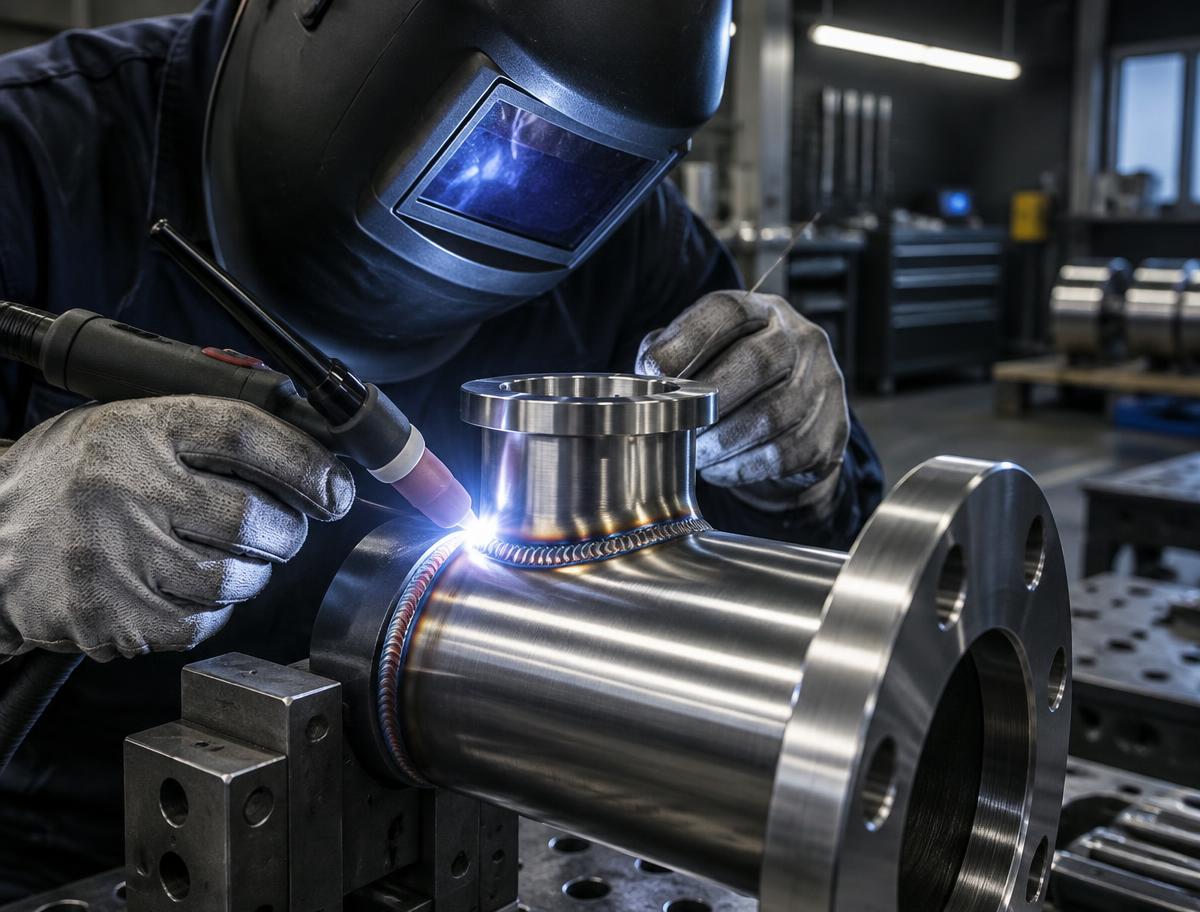 Welded process assembly